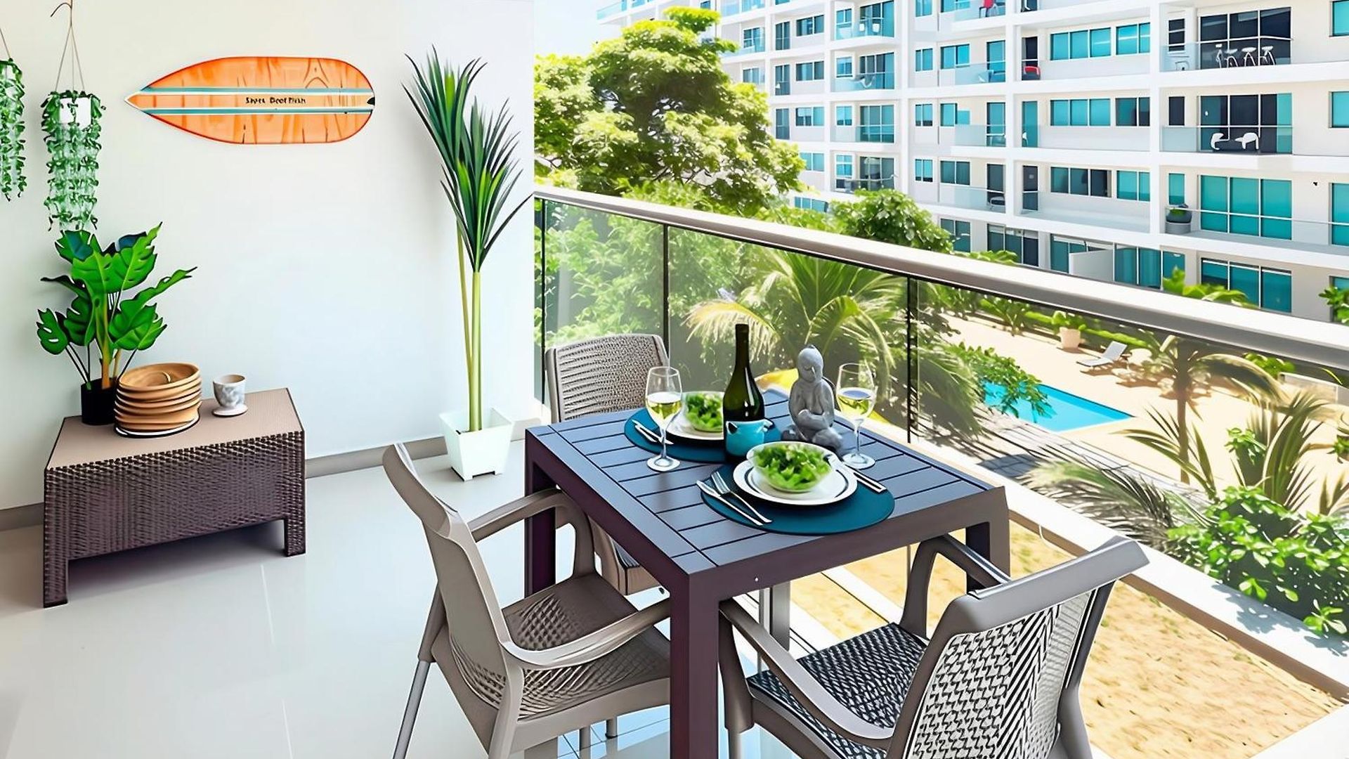 Morros Ultra 1 Br - Direct Sea View Apartamento Cartagena