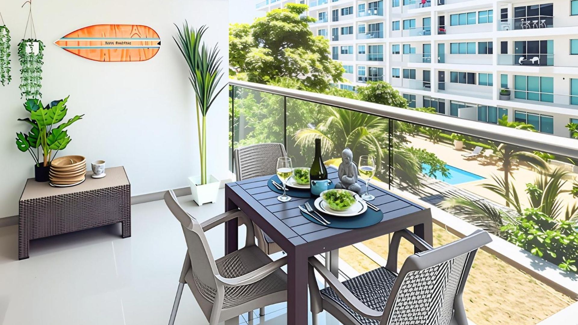 Morros Ultra 1 Br - Direct Sea View Apartamento